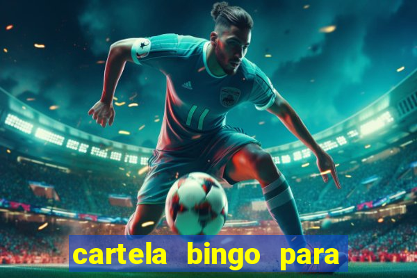 cartela bingo para cha de cozinha imprimir gratis